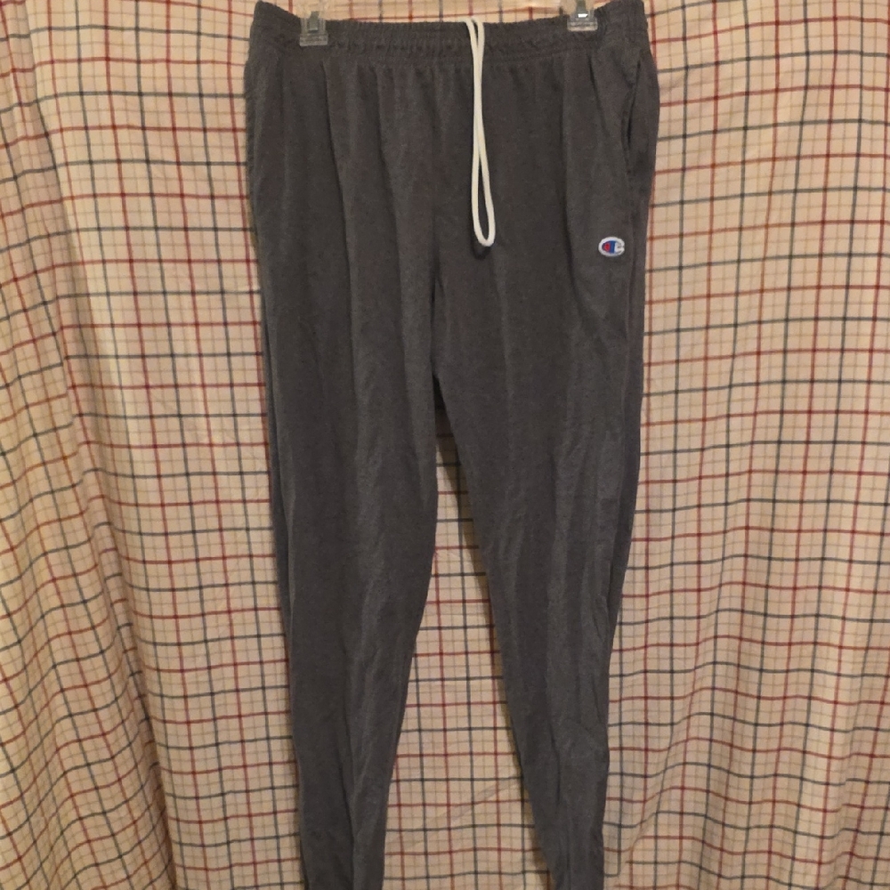 Men's Champion Charcoal Joggers/PJ's L